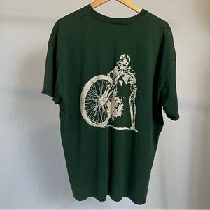 cool green graphic tee